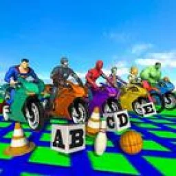 Ikon Super Heroes Downhill Stunts Racing